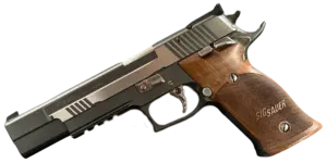 SIG Sauer P220 X-Six Black and White pistol image 1