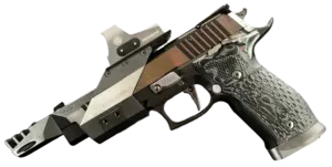 SIG Sauer P226 X-Five Open Black and White pistol image 1