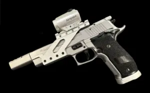 Sig Sauer P226 X-Five PPC Open with Aimpoint red dot sight image 1