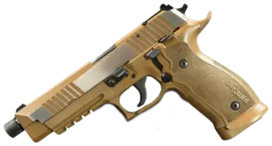 SIG Sauer P226 X-Five Tactical FDE two-tone pistol image 1