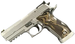 SIG Sauer P226 X-Short 9mm with stainless finish and wood grips image 1