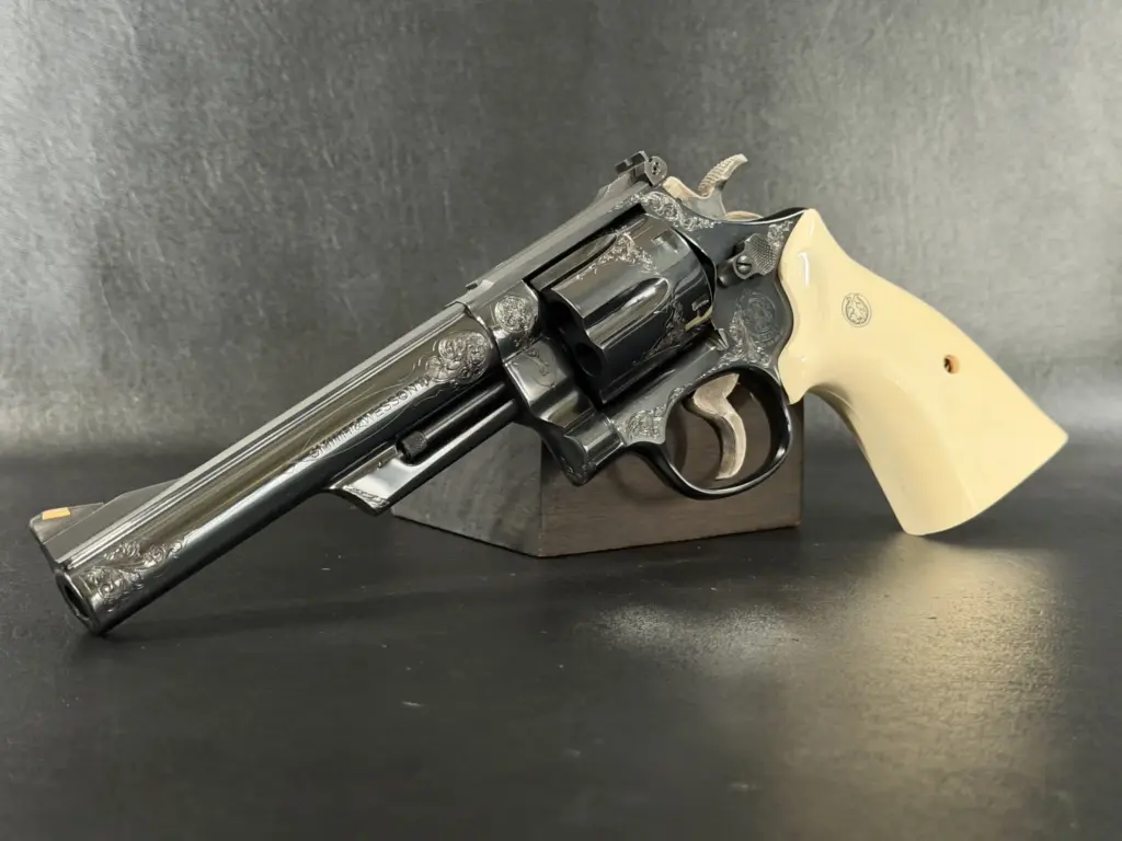 Smith & Wesson Model 29 Hartford Gun Club 100th Anniversary engraved revolver image 12