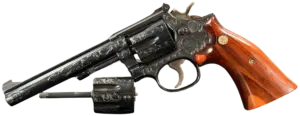 Smith & Wesson Model 48-4 Factory Engraved revolver image 1