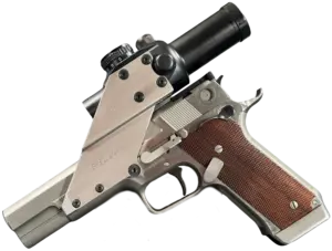 Smith & Wesson Prototype 4006 Performance Center pistol for Judy Woolley image 1