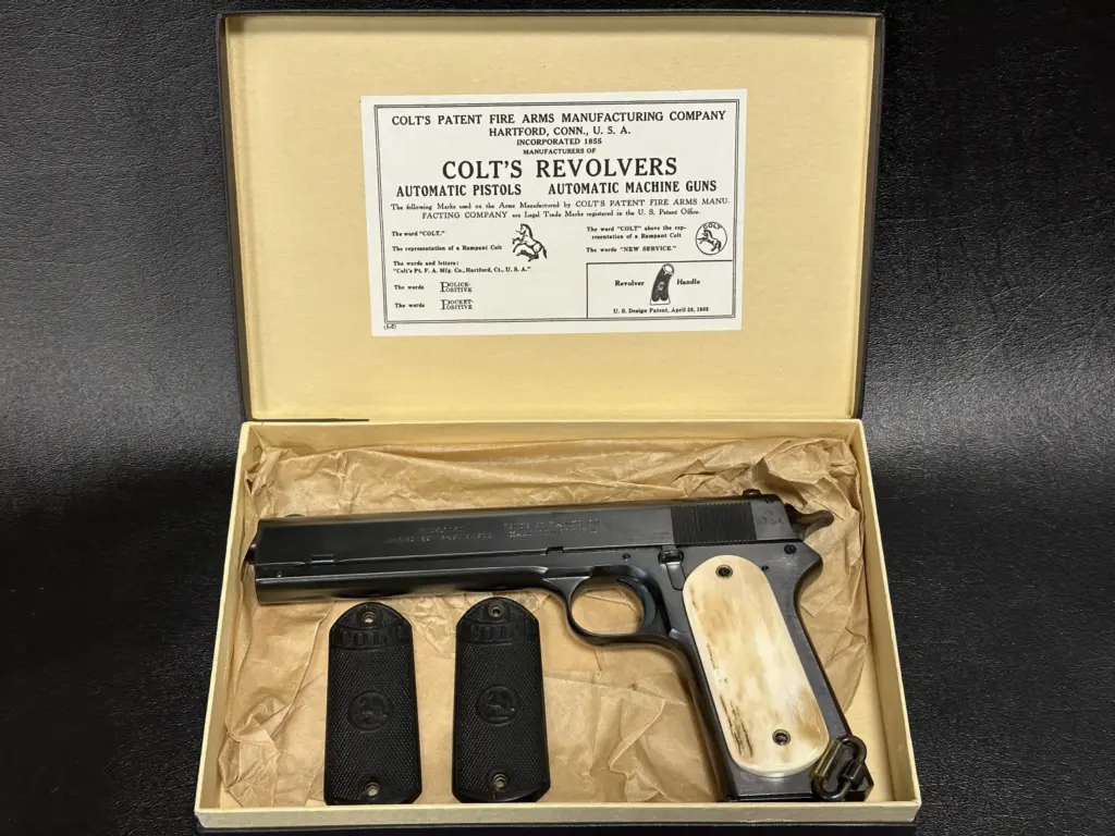 Turnbull Colt Rimless Smokeless .38 Auto pistol image 2