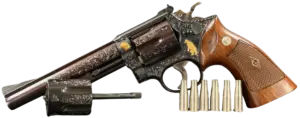 Tuscano engraved Smith & Wesson Model 53 revolver image 1