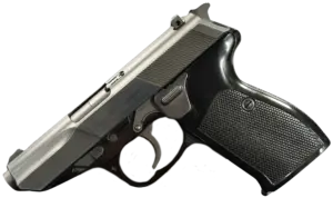 Walther P5 Prototype 9mm pistol with manual and factory target image 1