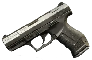 Walther P99 first production model with original case and accessories image 1