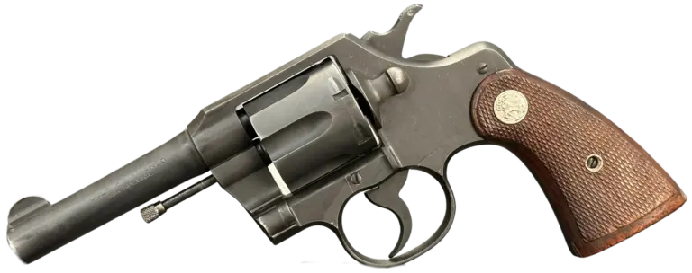 Colt Commando Revolver 38 Special pistol shown in full view