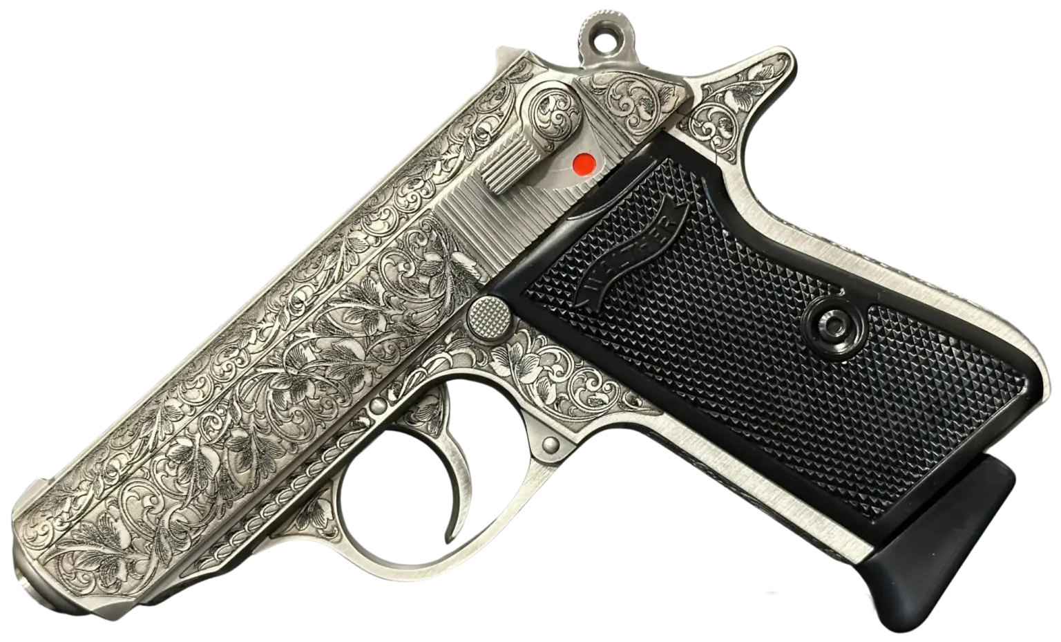 Walther Ppk S James Bond Commemorative 380 Acp pistol shown in full view