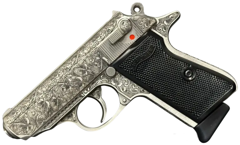 Walther Ppk S James Bond Commemorative 380 Acp pistol shown in full view